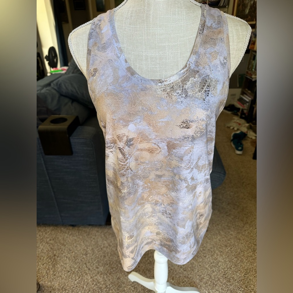 Athleta Floral Tank Top